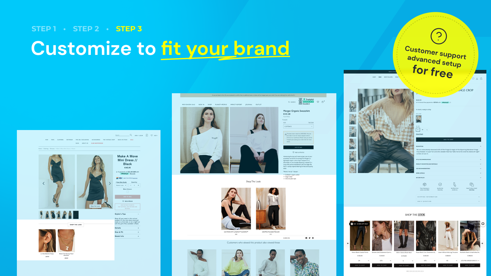 Shop The Look - Shopify App to increase sales with smart Up and Cross Sells